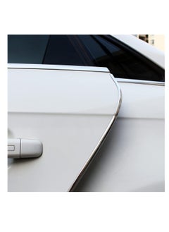 KASTWAVE Car Door Edge Guards Chrome 16FT Universal U Shape Moulding Trim Strip Automotive Guard Door Protector Edge Guard Decorative for Sedans Trucks SUV ATV  - Image 2