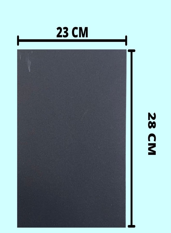 Color Zebra TS Water Proof WET AND DRY SAND PAPER Grit Size 80 .Pack of 06 Sheets of Latex Silicon Carbide sanding paper Paper Size - 23 cm X 28cm - Image 3