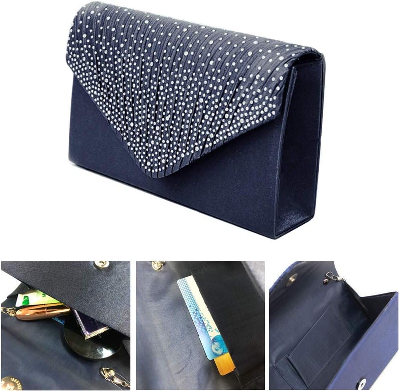 Groupcow New Ladies Evening Handbags Bridal Wedding Bag Handbag - Image 2