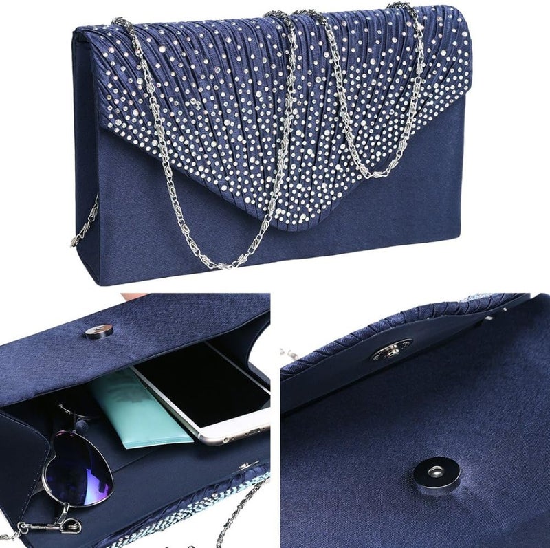 Groupcow New Ladies Evening Handbags Bridal Wedding Bag Handbag - Image 4