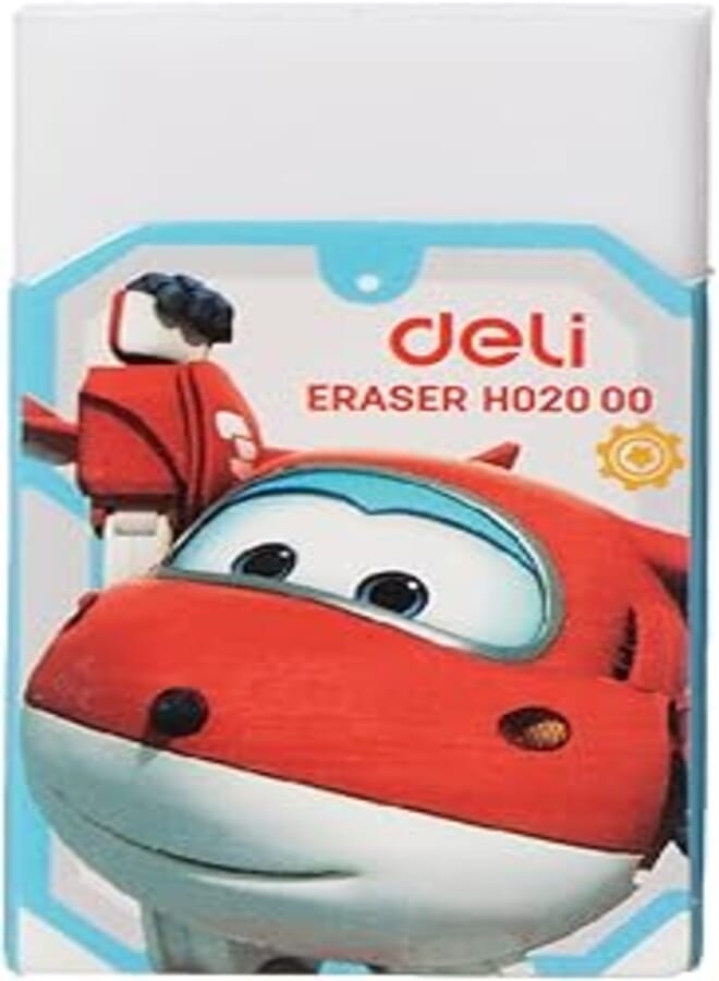 Deli school supplies school eraser h02000 white