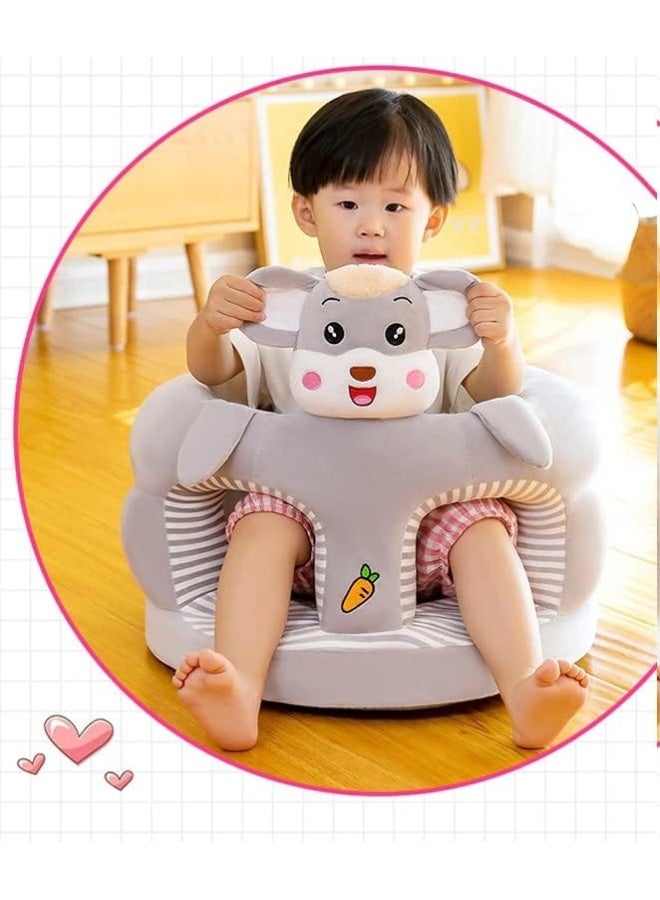 Baby Sofa Learn Sitting Chair Nursery Support Seat Pillow Protector Plush Cushion Infant Sitting Chair Baby Support Seat (BB) - Image 5