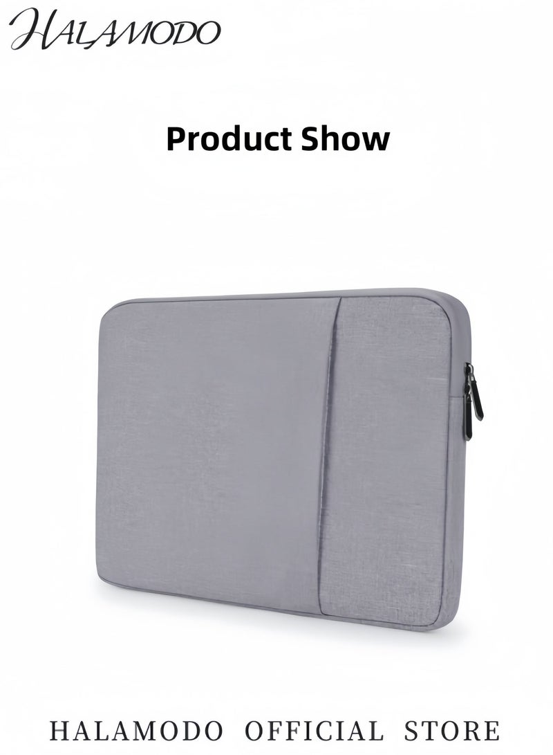 Halamodo Laptop Sleeve Bag Fits Laptops up to 14Inch Cover Pouch Case Padded Laptop Inner Bag for Microsoft Surface Pro 9 & HP Stream 14 & iPad Pro & Samsung Chromebook & Macbook - Image 2