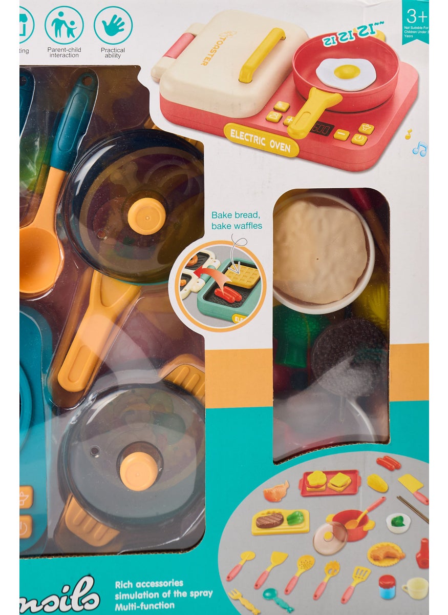 38 Pcs Play Kitchen Utensils 38 H x 51 L x 8 W cm, Assorted - pzsku/Z0CC26B3DFFE9FB96A0A9Z/45/_/1737642166/b7662782-252f-412b-ae27-1ad34fa75462