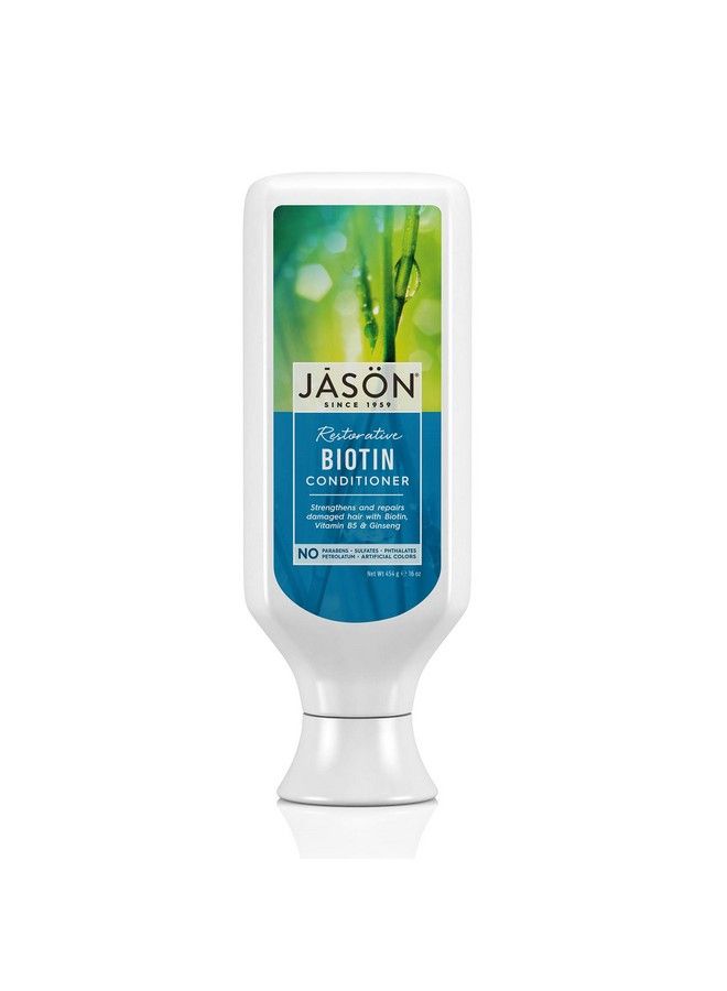 Jason Restorative Biotin Conditioner 16 Ounce Bottle - Image 1