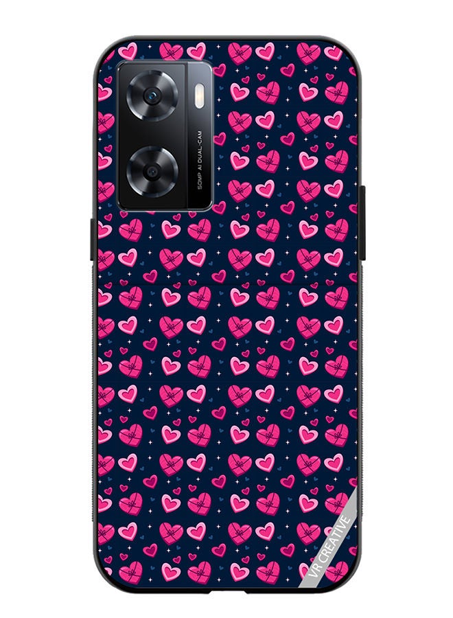 VR CREATIVE Protective Case Cover For OnePlus Nord N20 SE Love Pattern Design Multicolour - Image 1