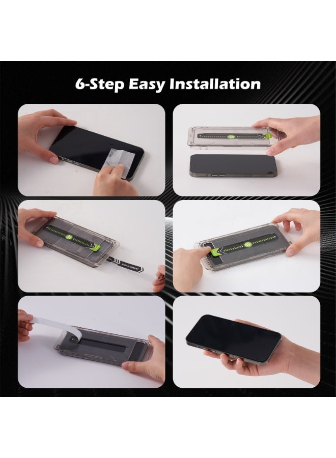 Toby iPhone 15/16: Dust-Proof HD Screen Protector (2 pices) - Image 5