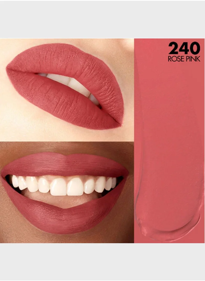 MAKE UP FOR EVER Rouge Artist For Ever Matte Lipstick - 240 - Rose Now And Always