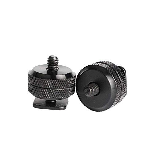 SLOW DOLPHIN 1/4 Inch Hot Shoe Mount Adapter Tripod Screw for DSLR Camera Rig(4Packs) - Image 4