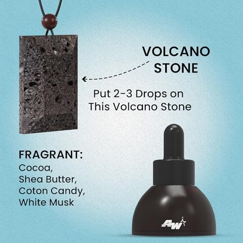 Aliens World Primum Car Perfume With Volcano Stone Air Freshener (MELLONE VOLCANIC STONE) - Image 3