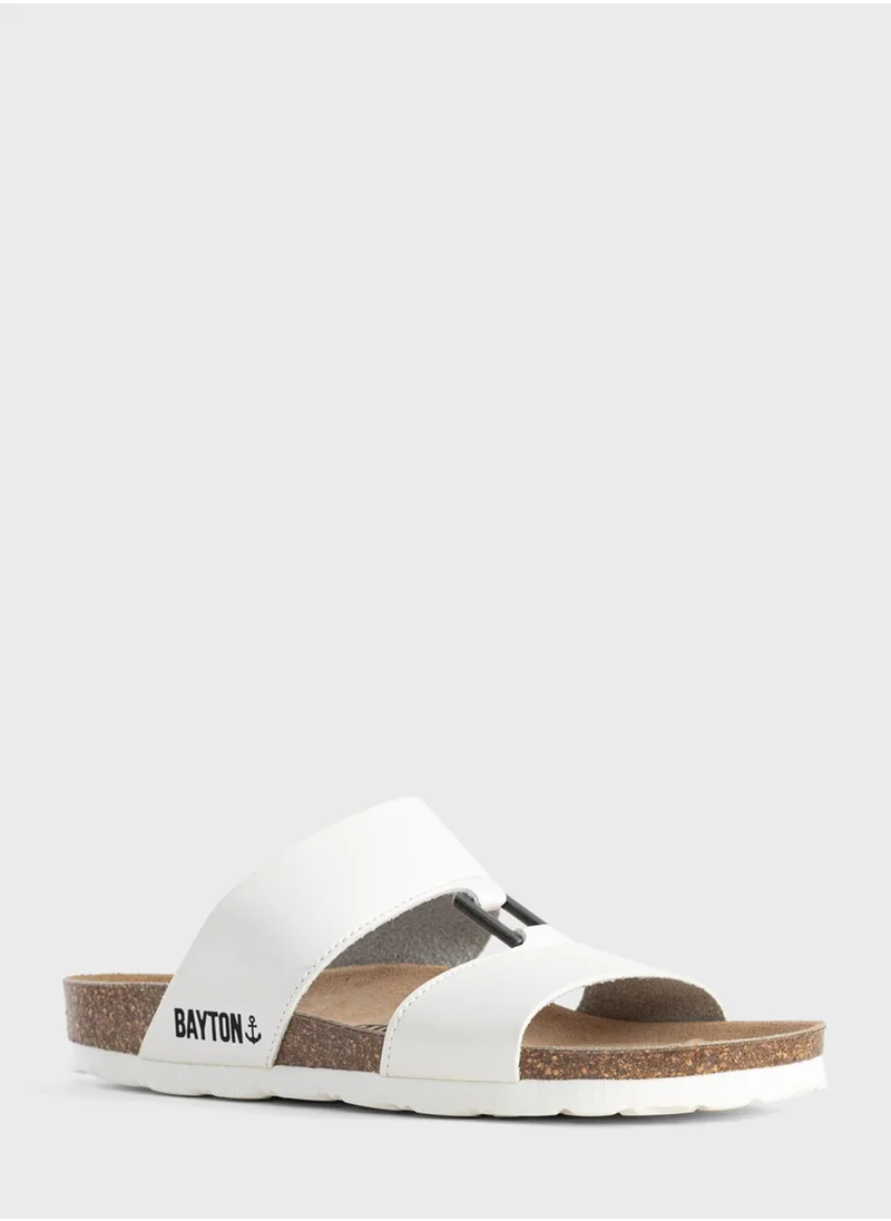 بيتون Navia Double Strap Wedge Sandals