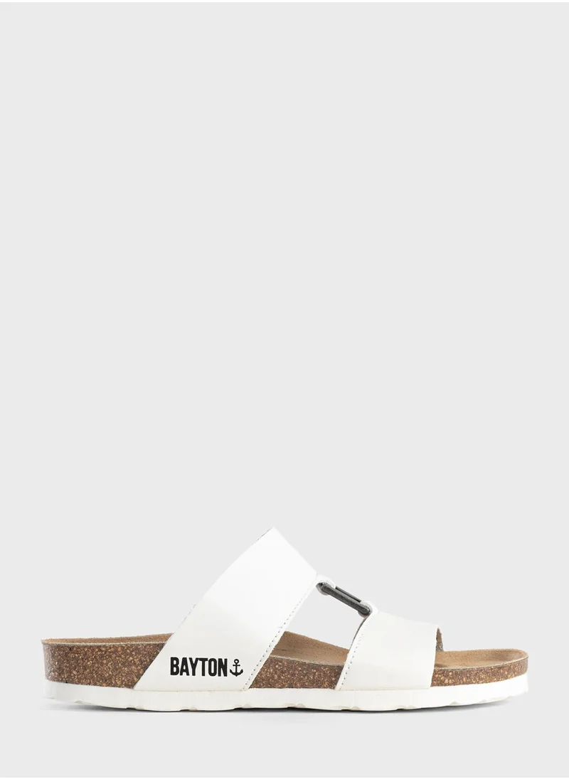 بيتون Navia Double Strap Wedge Sandals