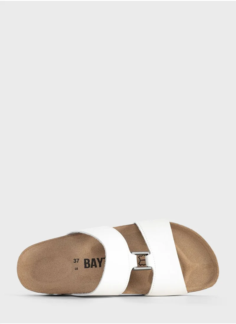 BAYTON Navia Double Strap Wedge Sandals