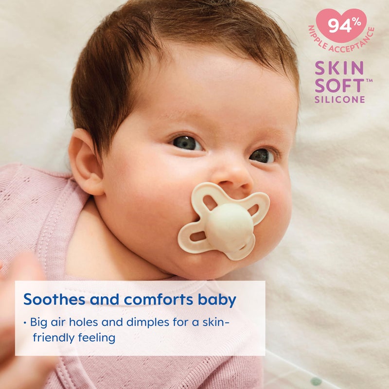 MAM Original Start Matte Newborn Baby Pacifier, Best Pacifier for Breastfed Babies, Sterilizer Case, Boy, 0-3 (Pack of 2) - Image 5