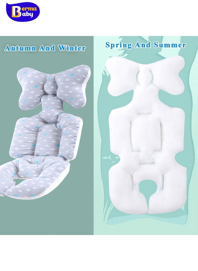 Berma Baby Kids Stroller Cushion Comfortable Soft Available in Cotton Cushion Pads Cart Mat for Car Stroller Pushchair Accessory  - Image 3