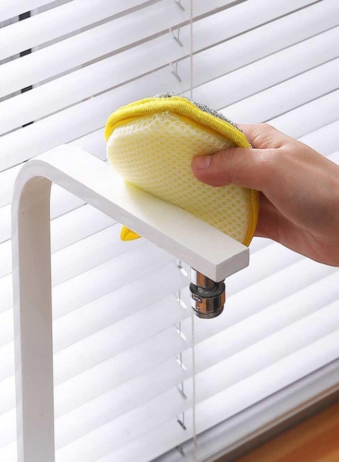 Teensery 20 Pcs Washing Dishes Sponges Double-Sided Dishwashing Sponge Scrubber Round Non-Scratch Scrub Sponges Pads Kitchen Cleaning Tools for Dishes, Pots, Pans, Sink, Basin - Image 5