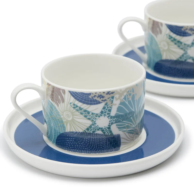 Simply Kitchen Casablanca Tea Cup & Saucer Set