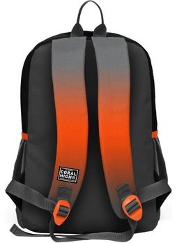 CORAL HIGH Kids Orange Gray Color Transition 3-Piece School Bag Set  - Image 4