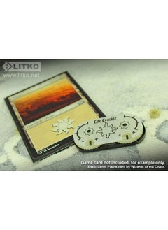 LITKO LITKO Life Counter Wheel | Point Tracker Dial | 0-99 | Compatible with Magic: The Gathering | Plains (White)  - Image 2