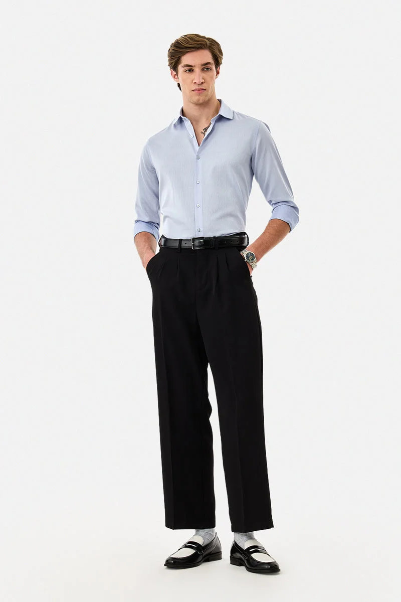 SNITCH 100% Cotton Slim Fit Luxe Shirt