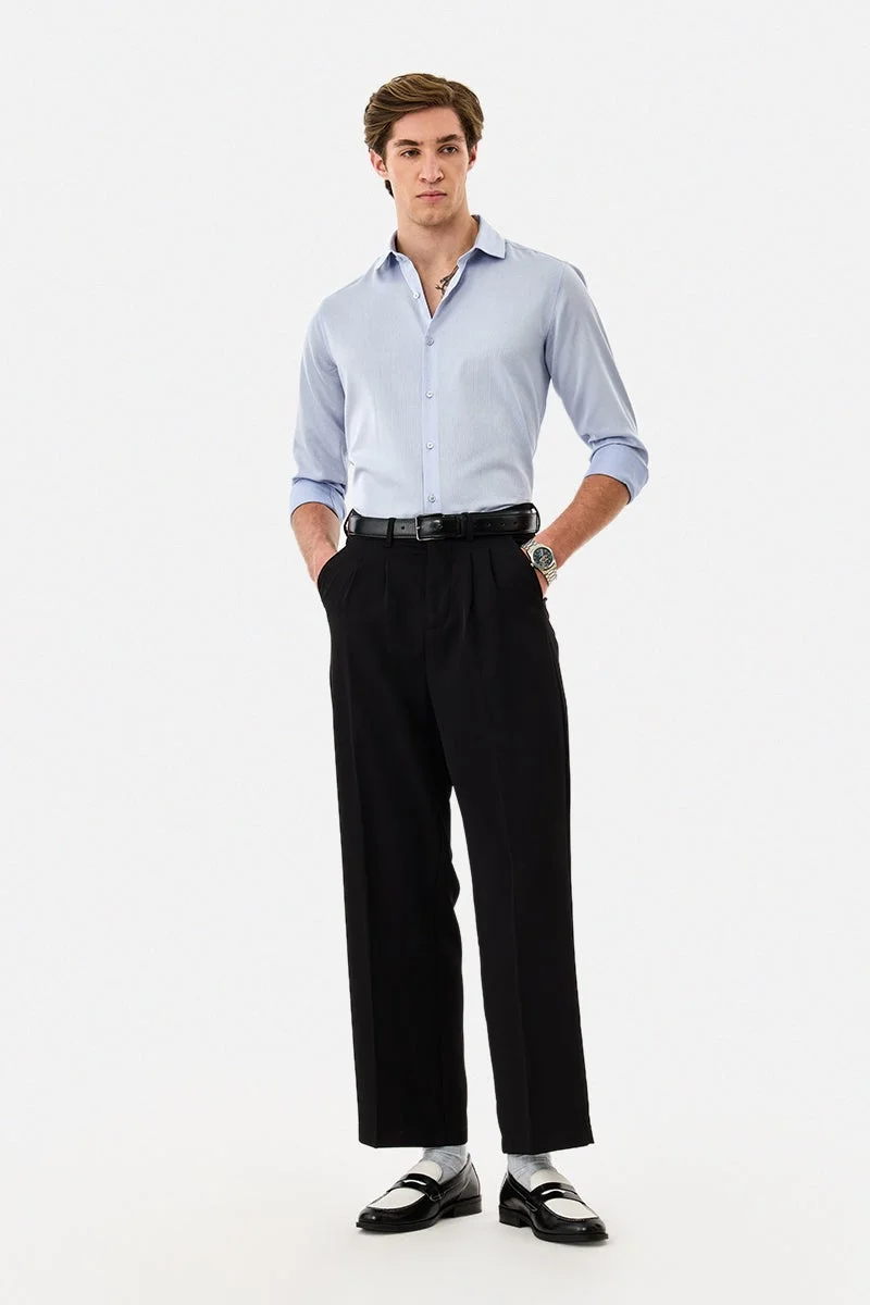 SNITCH 100% Cotton Slim Fit Luxe Shirt