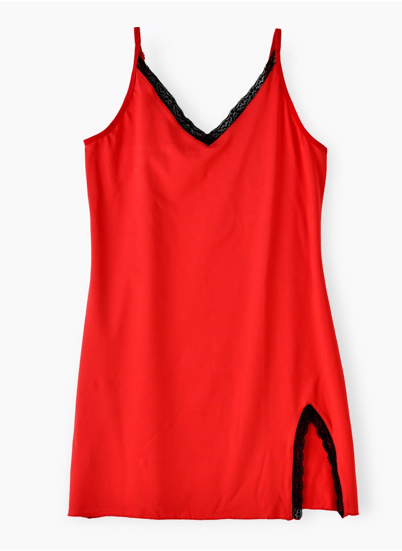 Lacy Dreams SLIP DRESS WITH BRIEF  - Image 1