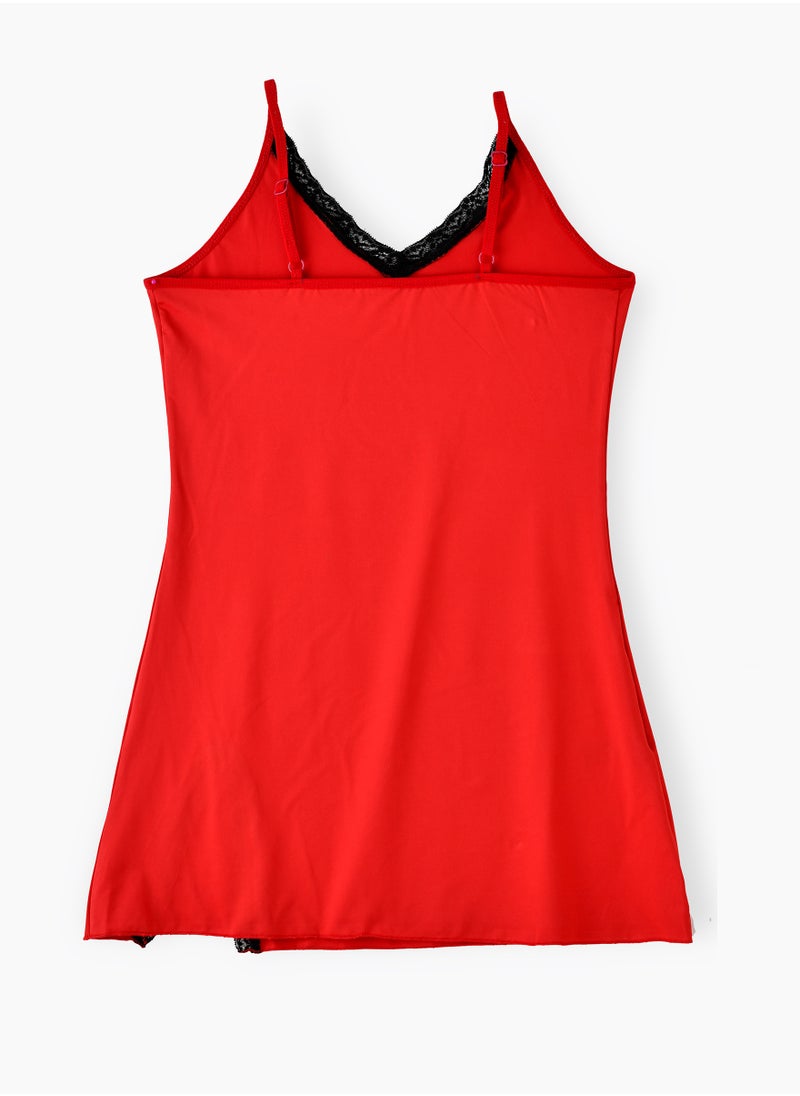 Lacy Dreams SLIP DRESS WITH BRIEF  - Image 2