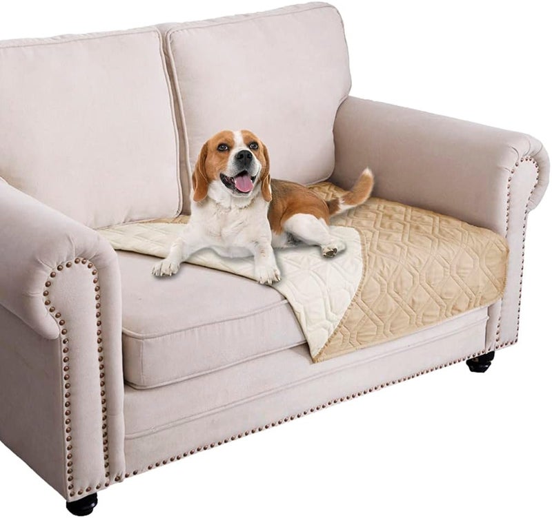 Ameritex Waterproof Dog Bed Cover Pet Blanket for Furniture Bed Couch Sofa Reversible - Image 1