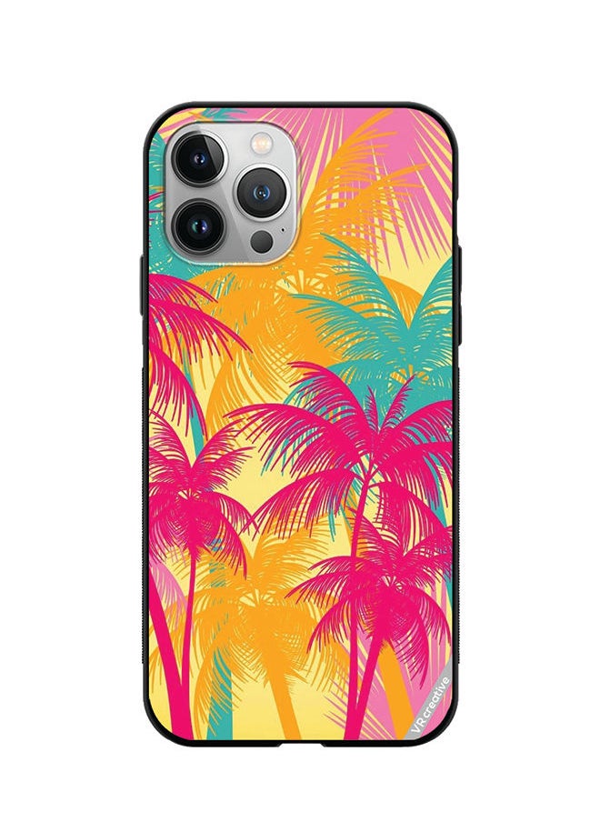 VR CREATIVE Protective Case Cover For Apple iPhone 11 Pro Max Colourfull Tree Design Multicolour  - Image 1