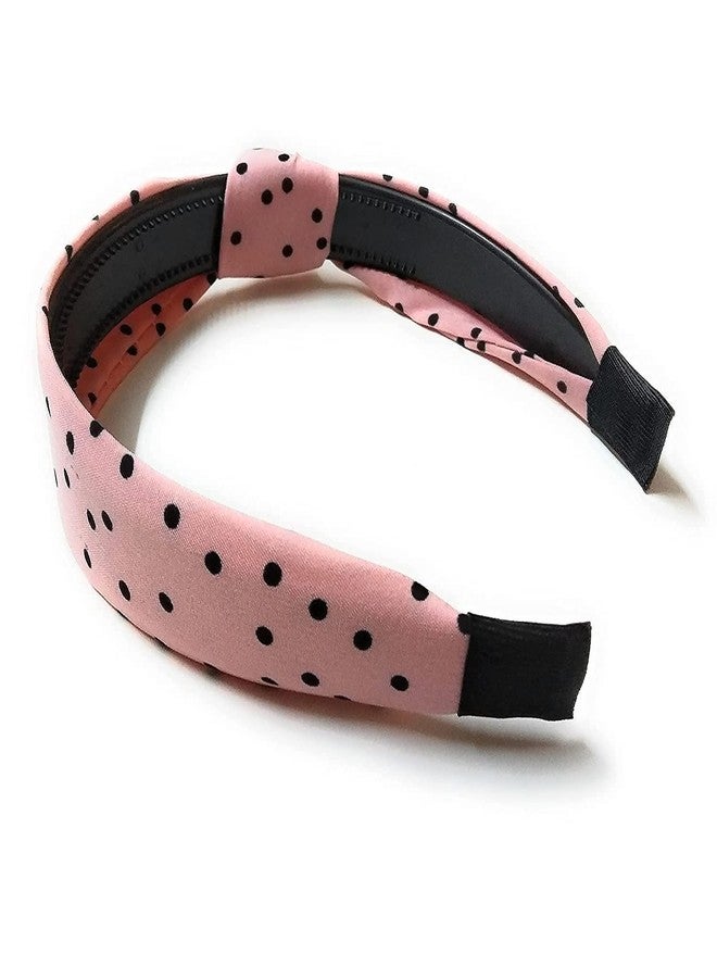 DN Creation Set Of 6 Knotted Headbands for Women Bow Turban Headbands for Women and Girls - Random Design - Image 4