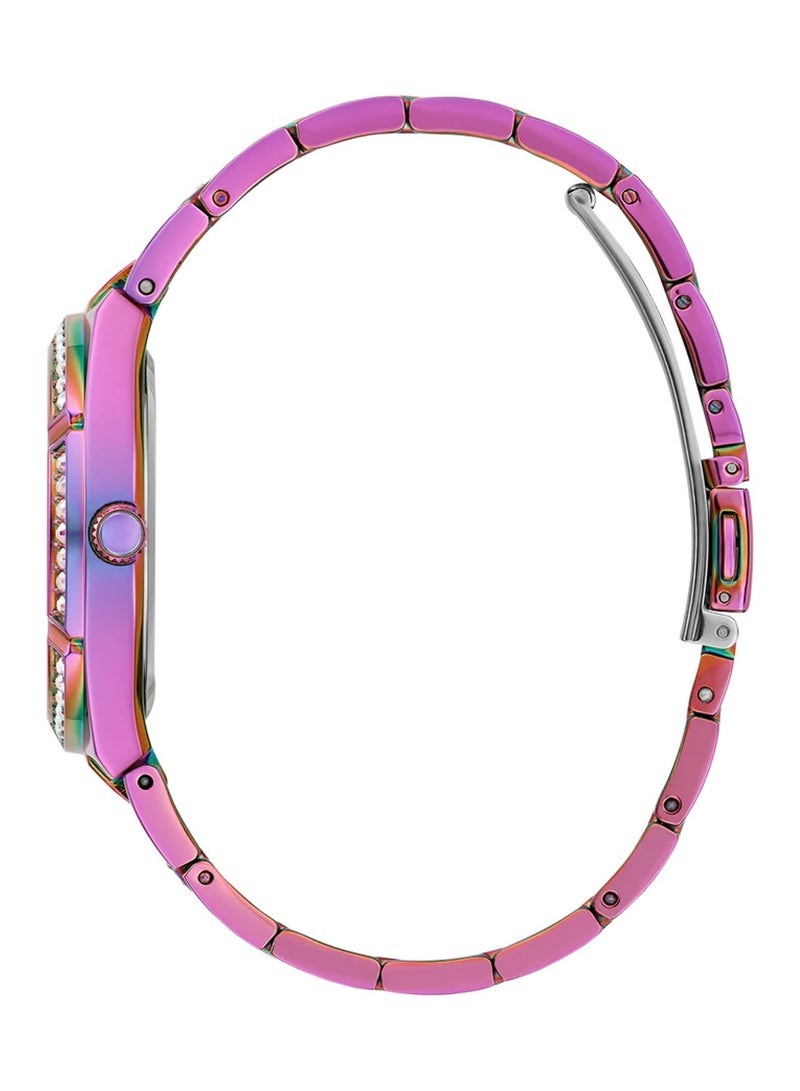 GUESS Allara Ladies Iridescent Iridescent Multi-function Stainless Steel Watch GW0604L4 - 36mm - Image 3