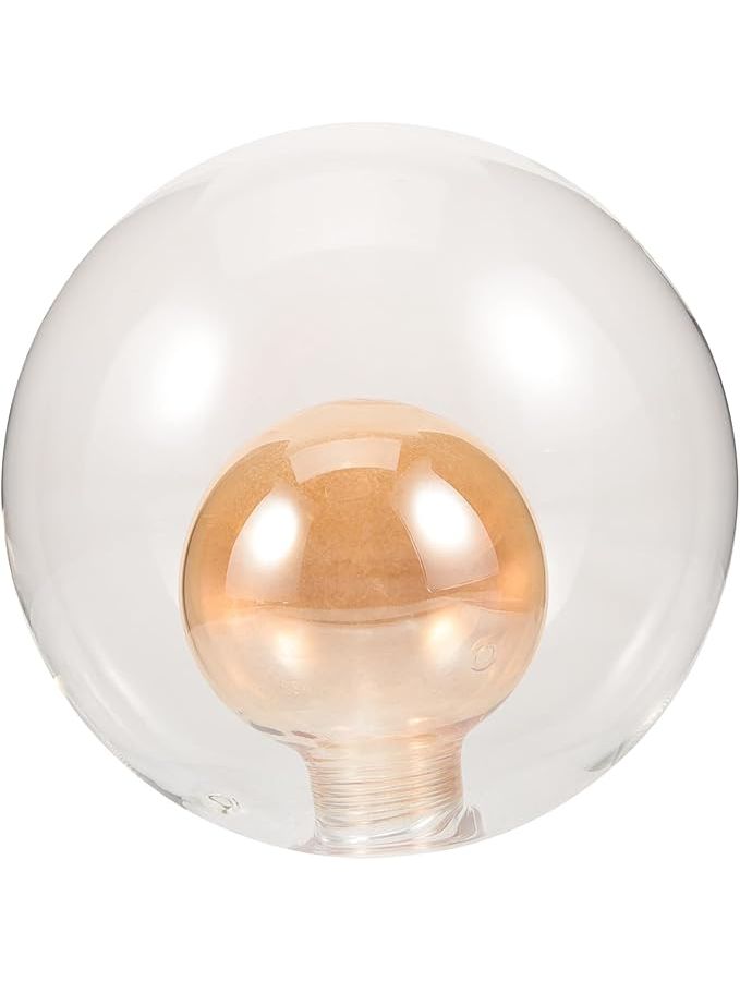 8X8X8 Cm Glass Lamp Shade Light Socket Stylish Chandelier Lampshade For Living Room Bedroom Dining Room - Image 1