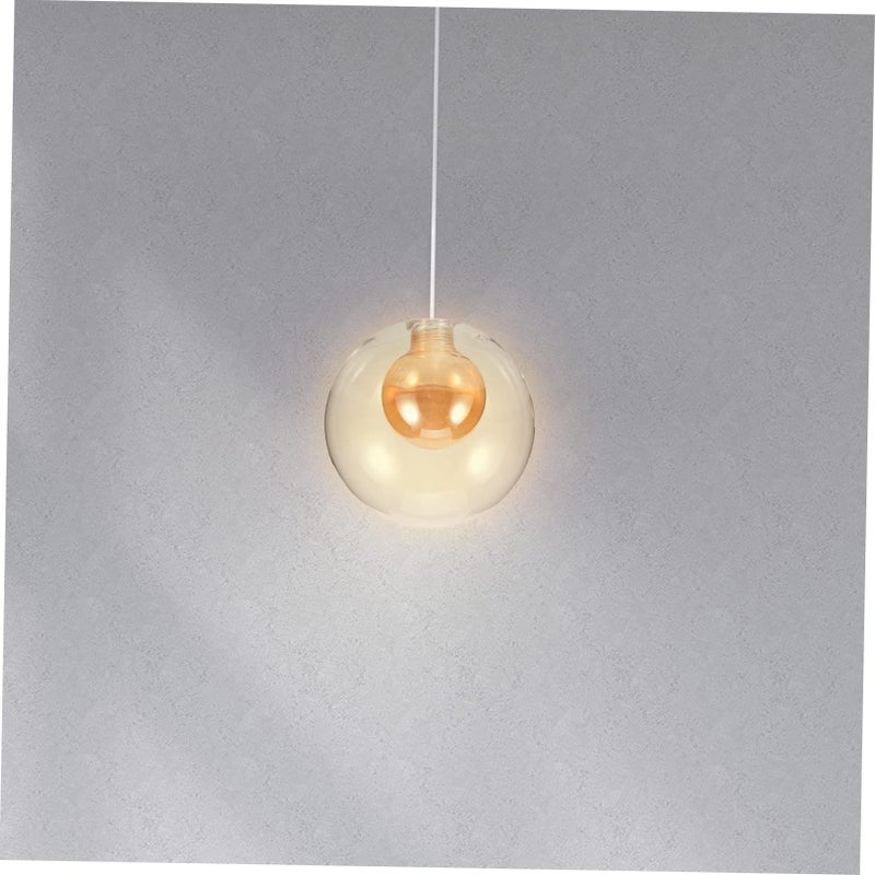 8X8X8 Cm Glass Lamp Shade Light Socket Stylish Chandelier Lampshade For Living Room Bedroom Dining Room - Image 3