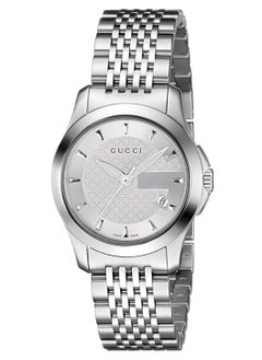 Gucci G-Timeless Women's Quartz Watch Silver - 27mm -YA126501