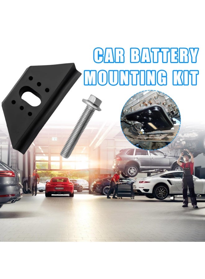 KISSUN Base Clamp Battery Hold Down, Car Battery Hold Down Kit with 304 Stainless Steel Bolt Kit, OEM 14005061 Base Clamp Battery Tie Down Replacement, Universal Car Accessories - Image 4