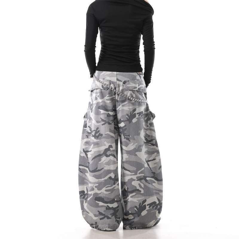 Unisex Classic Denim Jeans Loose Fit Daily Outdoor Wear - Image 5