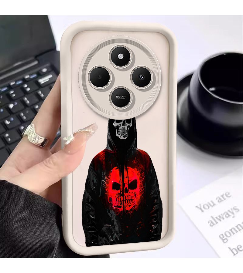 Slim Black Silicone Phone Case Complete Camera Protection Compatible With Xiaomi Redmi 13C 5G - Image 2
