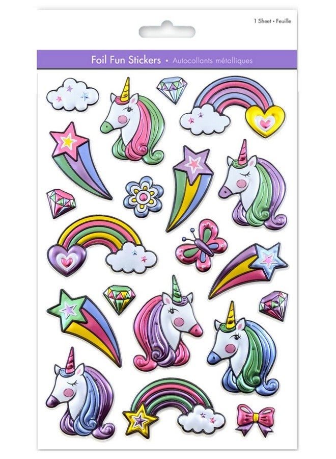 AoneFun Unicorn Stickers For Kids Cool Stickers Puffy Stickers Girl Stickers Unicorn Scrapbook Stickers Unicorn Craft Stickers Embellishments 3D Dimensional - Image 2