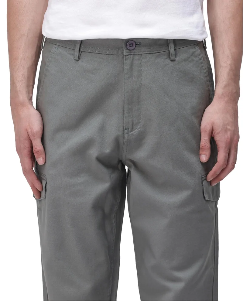 Rare Rabbit Men's Regular Fit Cargo Trouser