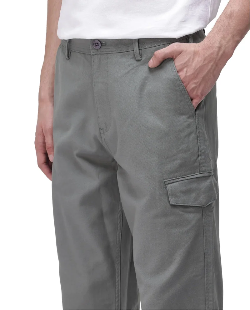 Rare Rabbit Men's Regular Fit Cargo Trouser