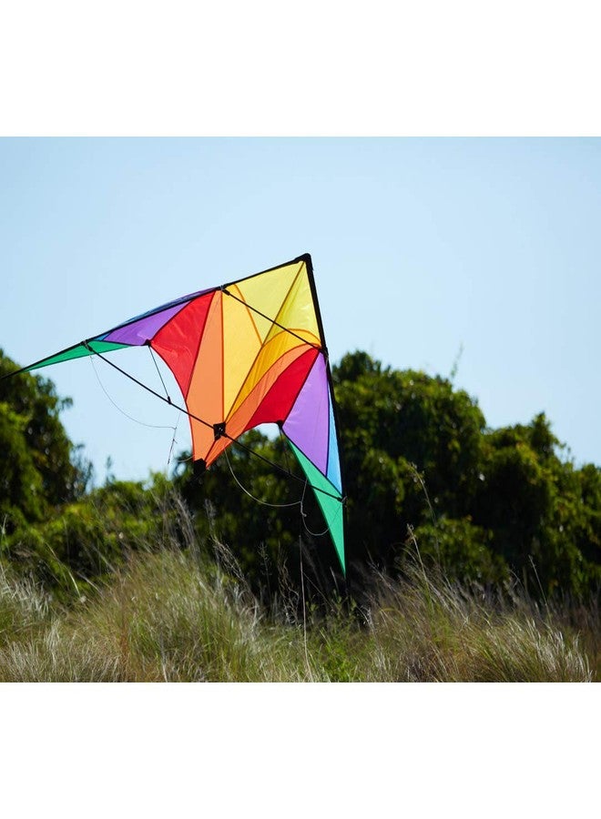 HQ Kites Eco Line Sport Kite - Trigger Rainbow- 35 Inch Double - Line Beginner Stunt Kite - Active Outdoor Fun for Ages 14 Years and Older - Image 5