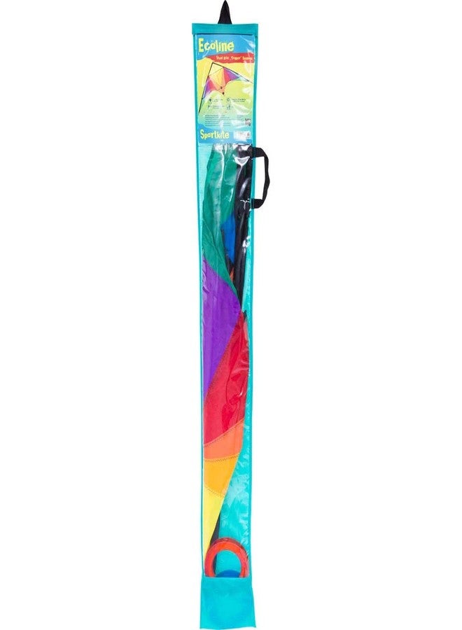 HQ Kites Eco Line Sport Kite - Trigger Rainbow- 35 Inch Double - Line Beginner Stunt Kite - Active Outdoor Fun for Ages 14 Years and Older - Image 3