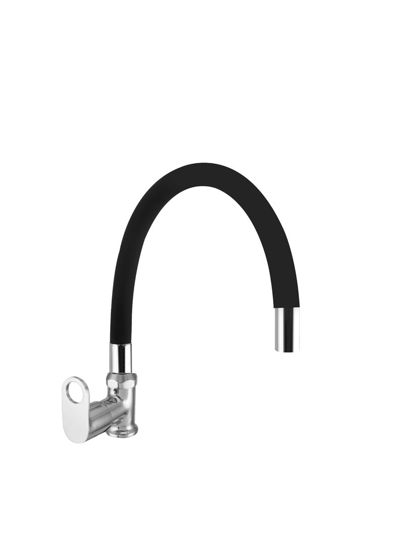 10X 10X Brass Flexible Swan Neck Black Grey Spout BW10869 for WashbasinKitchen Table Mounted  - Image 1