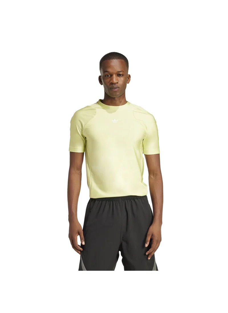 اديداس adidas SUPERNOVA TEE Yellow Originals Men T-SHIRTS