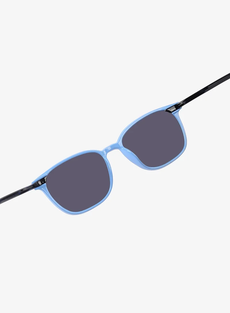 Woggles  Stylish Cornflower Blue Square Kids Sunglasses  | Best Price UAE