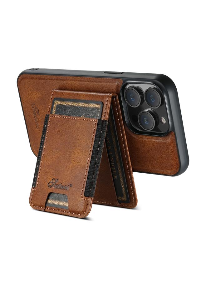 سوتين جراب لهاتف iPhone 12 Pro Max H17 Oil Eax Leather MagSafe محفظة قابلة للفصل - Image 4