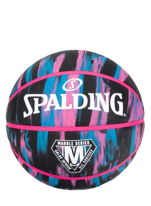 كرة سلة متعددة الألوان للبالغين، حجم 7 – متينة، أداء عالي