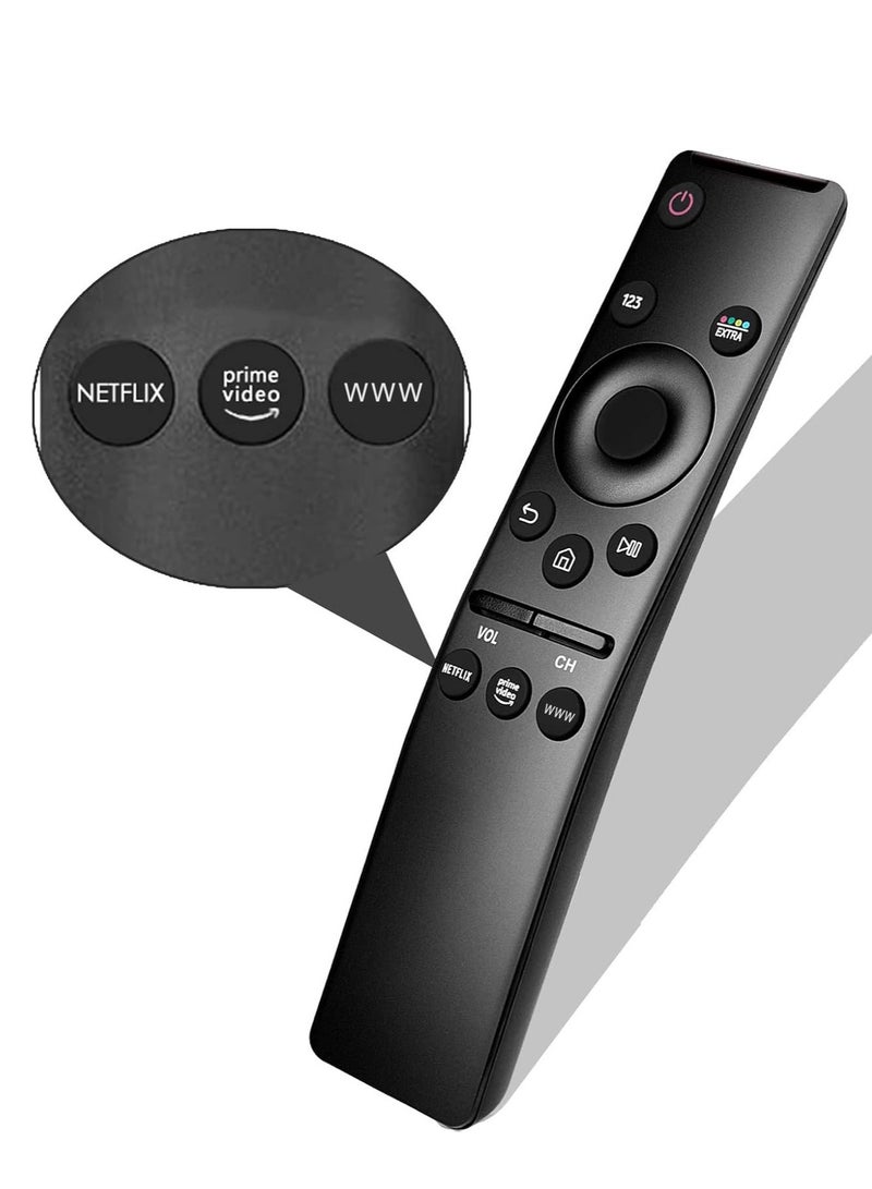 shAyzee Universal remote-control for samsung smart-tv, remote-replacement of hdtv 4k uhd curved qled and more tvs, with netflix prime-video buttons - Image 1
