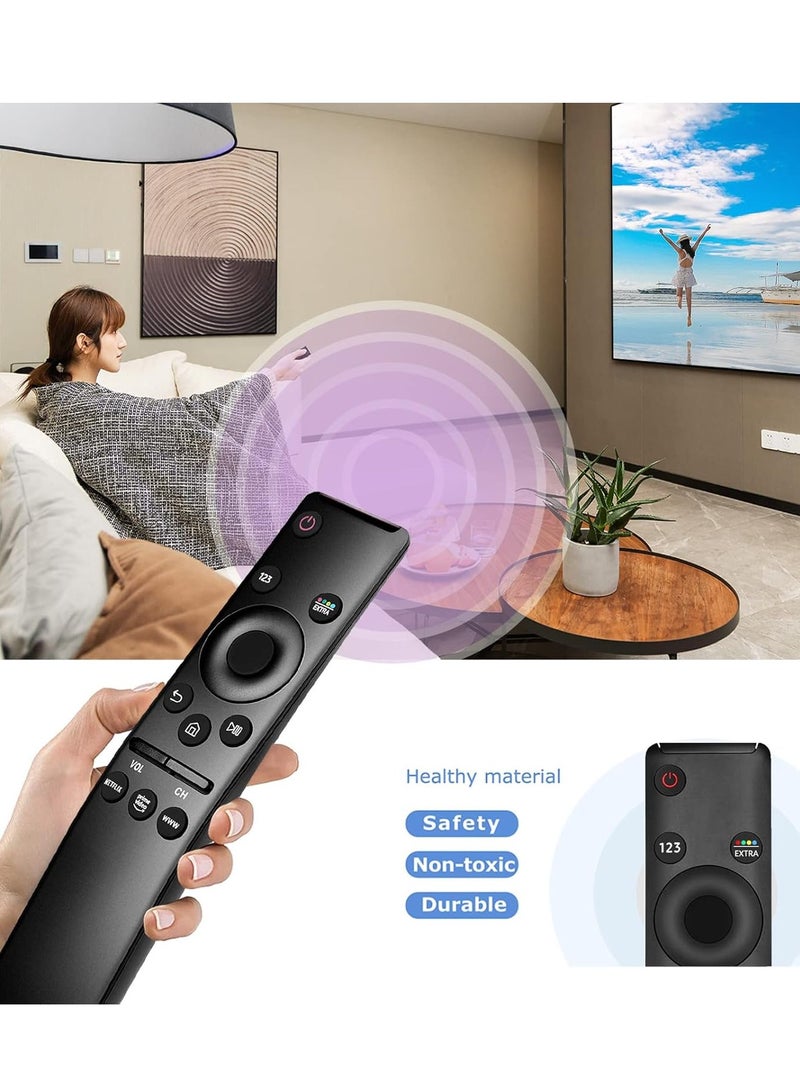 shAyzee Universal remote-control for samsung smart-tv, remote-replacement of hdtv 4k uhd curved qled and more tvs, with netflix prime-video buttons - Image 2