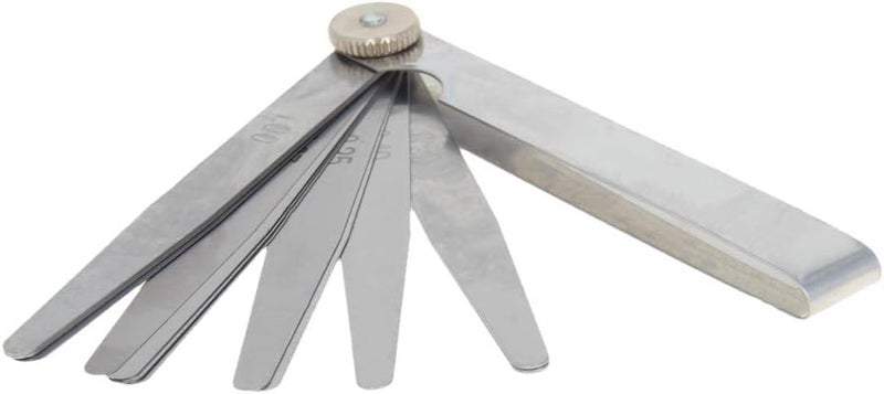 Utoolmart Feeler Gauge 100X17 Stainless Steel Thickness Gauge for Measuring Gap Width Thickness 1Pcs - Image 2